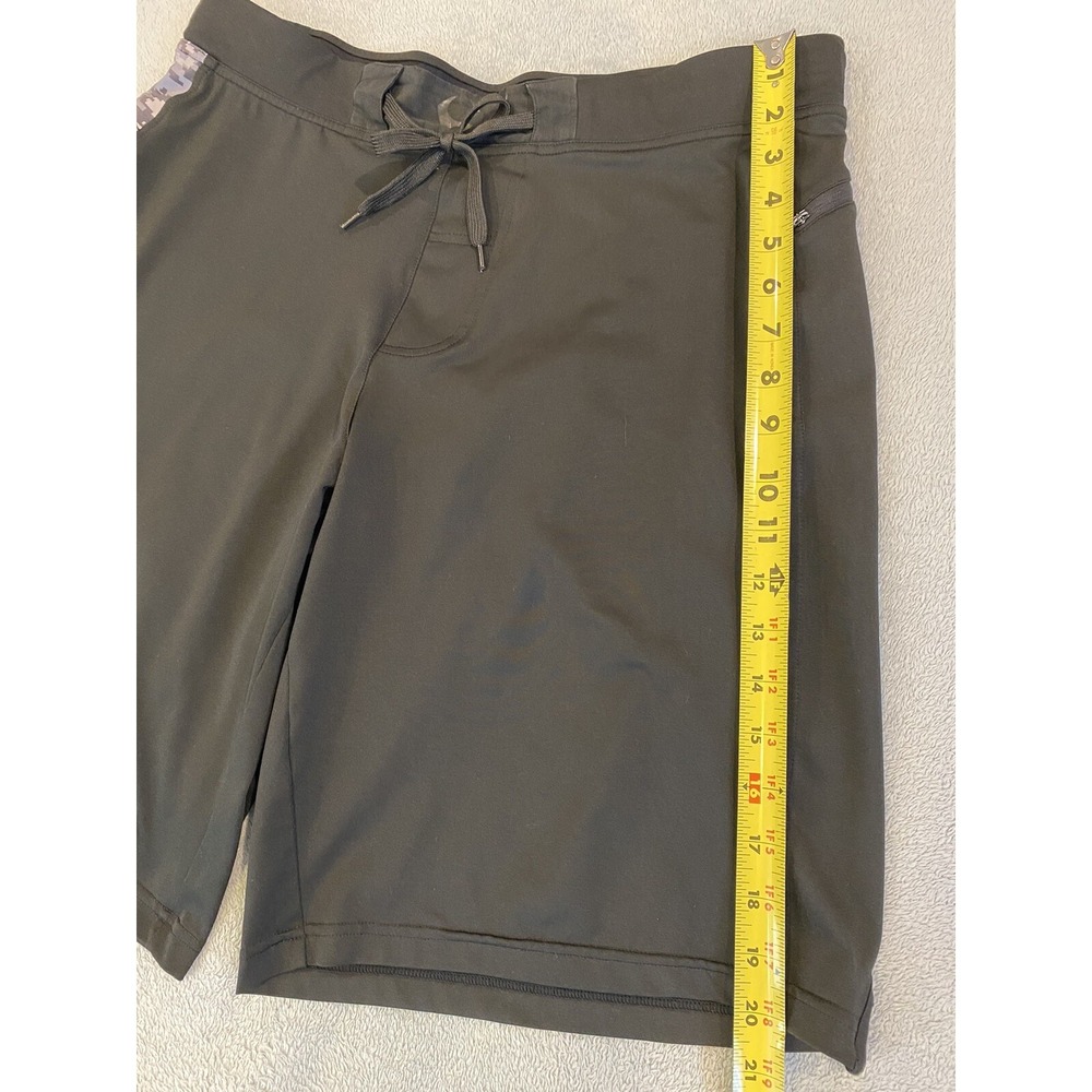 Hylete‎ Men's Black Athletic Crossfit Shorts Size Large Long Gym Training - Picture 3 of 6